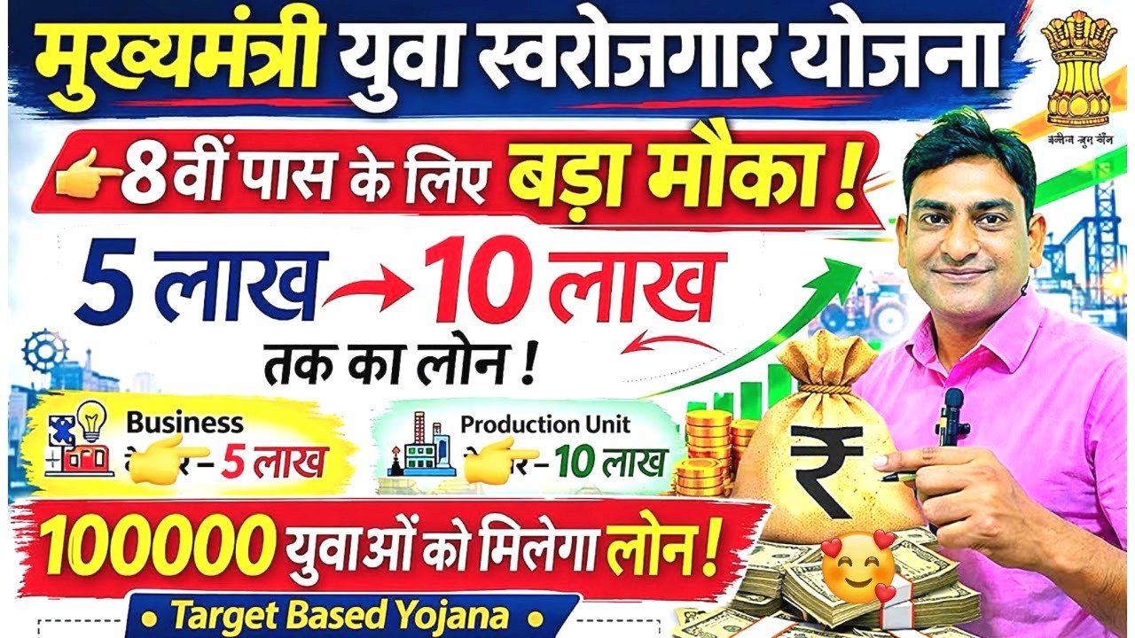 Mukhyamantri Yuva Swarojgar Yojana